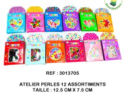 3013705 - Atelier perles 12 assortiments