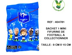 404781 - Sachet de 1 mini figurine football à collectionner