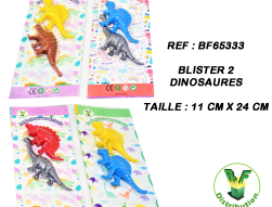 BF65333 - Blister 2 dinosaures
