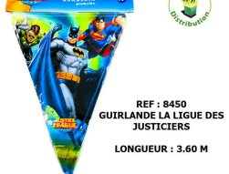 8450 - Guirlande la ligue des Justiciers 3.60 m