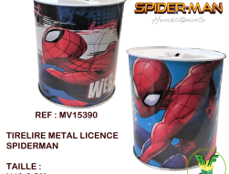 mv15390---tirelire-metal-licence-spiderman-h12.5-cm-d11-cm