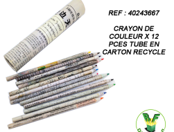 40243667 - Crayon de couleur x 12 pces