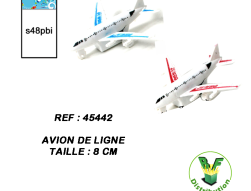 45442 - Avion de ligne à rétro friction